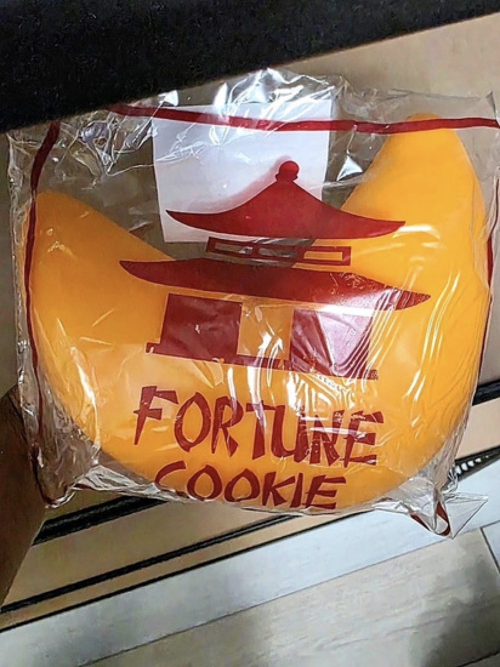 Fortune Cookie Decor Orange NWT